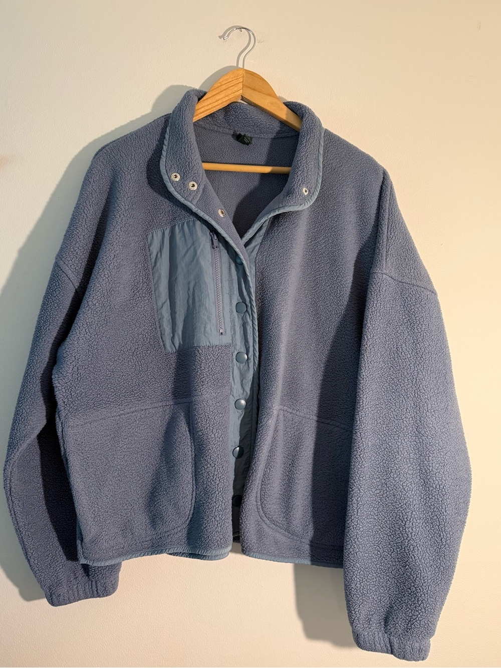 Wild Fable Fleece Button Down Jacket